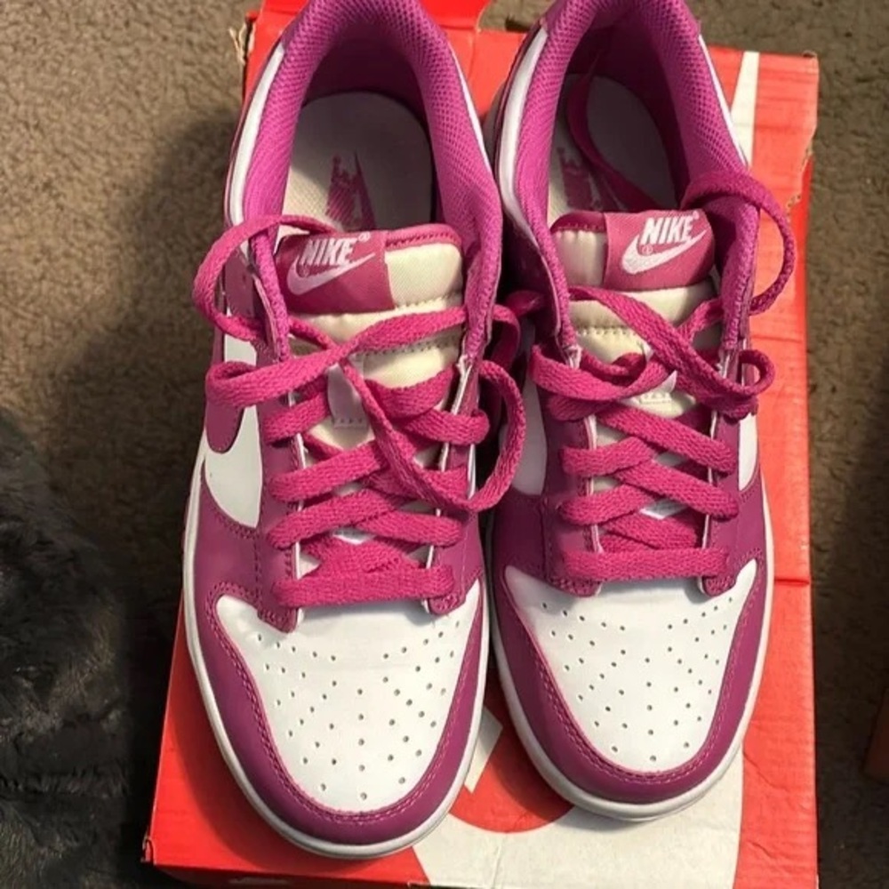 Nike Kids Shoes - Pink and White